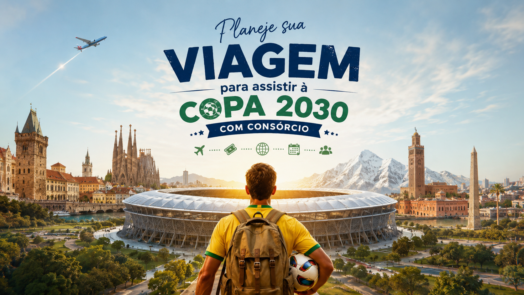 Copa do Mundo 2030: Como Planejar Sua Viagem com Consórcio